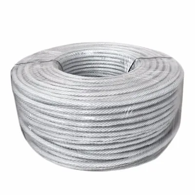 Robustes PVC-beschichtetes Stahldrahtseil